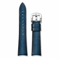 Leather Strap 20mm - Fumè Blue