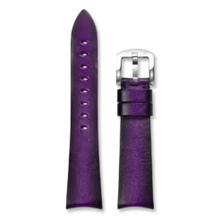 Leather Strap 20mm - Fumè Purple