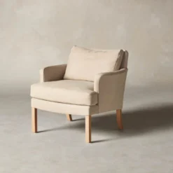 Venetian Store 10 The Kaye Chair - Nubuck Leather Fawn