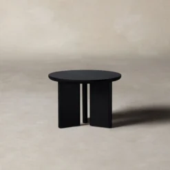 The Medium Morro Table -Venetian Store 240822 MHFW24 morro table 24A4 066 blackened oak scaled