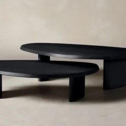 The Vestry Coffee Tables -Venetian Store 240822 MHFW24 vestry coffee table set of 2D1 031 blackened oak scaled