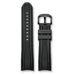 Integrated Rubber Band (22mm) - Black PVD