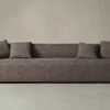 The Breuer Sofa - Heritage Belgian Linen Carob