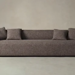 The Breuer Sofa - Heritage Belgian Linen Carob