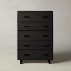 The Clinton 5-Drawer Dresser -Venetian Store clinton 5 drawer dresser charcoal ash with tuscan leather seal2.0 scaled