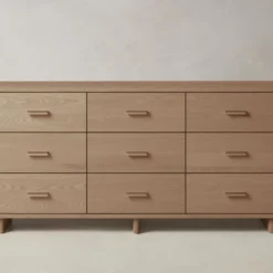 The Clinton 9-Drawer Dresser -Venetian Store clinton 9 drawer dresser pecan ash2.0 scaled