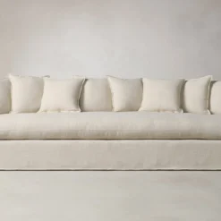 The Dune Sofa - Heritage Belgian Linen Alder