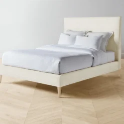 The Essex Bed - Performance Linen Weave Prairie -Venetian Store essex bed performance linen creme whitewash2.0 7dfb1b91 3460 42f5 8df0 27021baac4df scaled