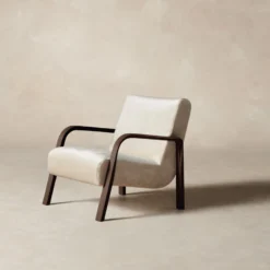 The Felix Chair - Deep Pile Mohair Limestone -Venetian Store felix chair deep pile mohair limestone chocolate oak e0469491 015a 4719 ac15 10cb7959b8ce