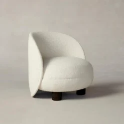 The Laight Chair - Italian Bouclé White 10 The Laight Chair - Italian Bouclé White -Venetian Store laight chair italian boucl white coffee2.0 scaled