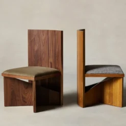 The Venice Chair - Heritage Belgian Linen Carob