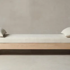 The Montauk Daybed - Heritage Belgian Linen Alder