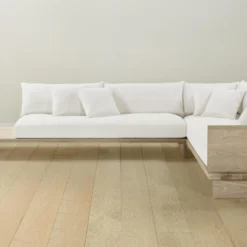 The Muir Sectional - Performance Linen Weave Flour 10 The Muir Sectional - Performance Linen Weave Flour -Venetian Store muir l sectional performance textured linen pearl greywash l2.0 3112bbc6 a3b6 4af3 a5c6 be189fcd430c scaled