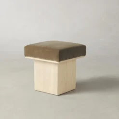 The Mulberry Ottoman - Mohair Mink 11 The Mulberry Ottoman - Mohair Mink -Venetian Store mulberry ottoman mohair mink whitewash2.0 scaled