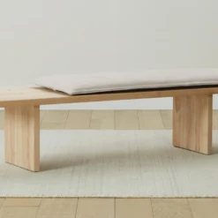 The Reyes Bench - Nubuck Leather Sail