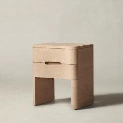The Rivington Petite 2-Drawer Nightstand