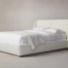 The Smith Bed - Italian Bouclé White
