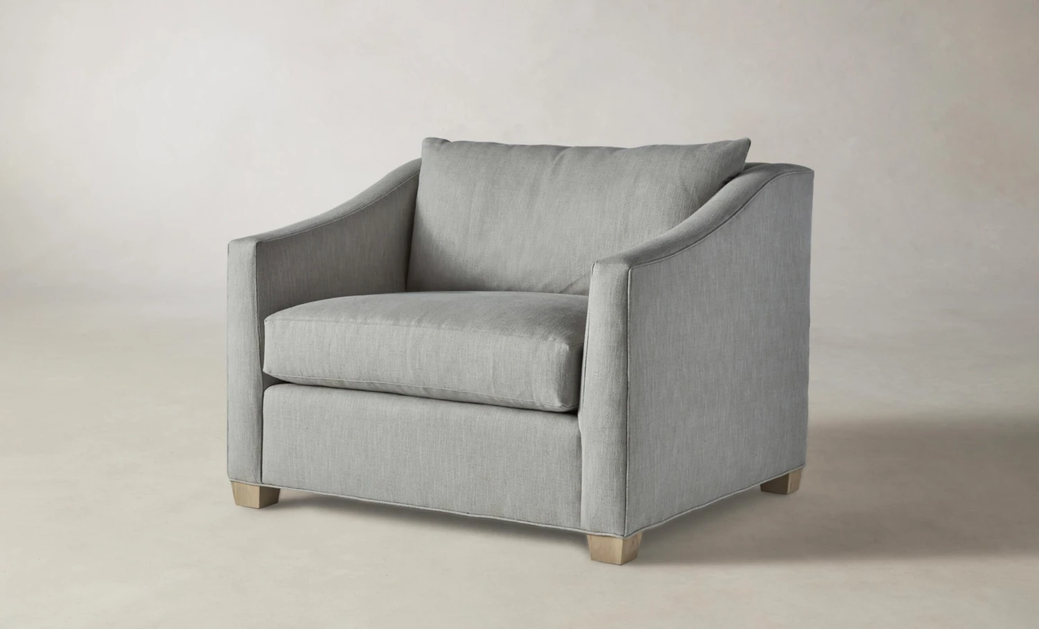 The Sullivan Chair-and-a-Half - Performance Linen Weave Cloud 1 The Sullivan Chair-and-a-Half - Performance Linen Weave Cloud