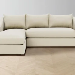 The Sullivan Sectional - Performance Linen Weave Prairie -Venetian Store sullivan chaise sectional performance linen creme coffee l2.0 scaled