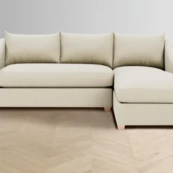 The Sullivan Sectional - Performance Linen Weave Prairie -Venetian Store sullivan chaise sectional performance linen creme driftwood r2.0 scaled