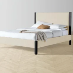 The Thompson Bed - Performance Linen Weave Prairie 11 The Thompson Bed - Performance Linen Weave Prairie -Venetian Store thompson bed performance linen creme charcoal2.0 2cb3a6dd c96f 447c b85e 645279e07ada scaled