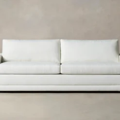 The Warren Sleeper Sofa - Performance Linen Weave Flour